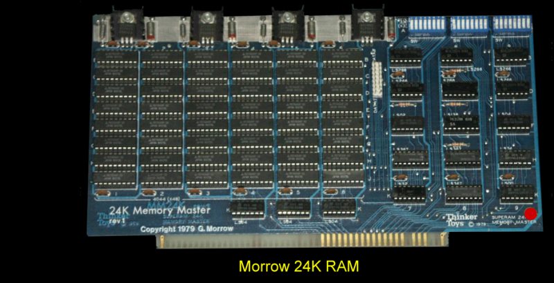 Morrow 24K RAM Board